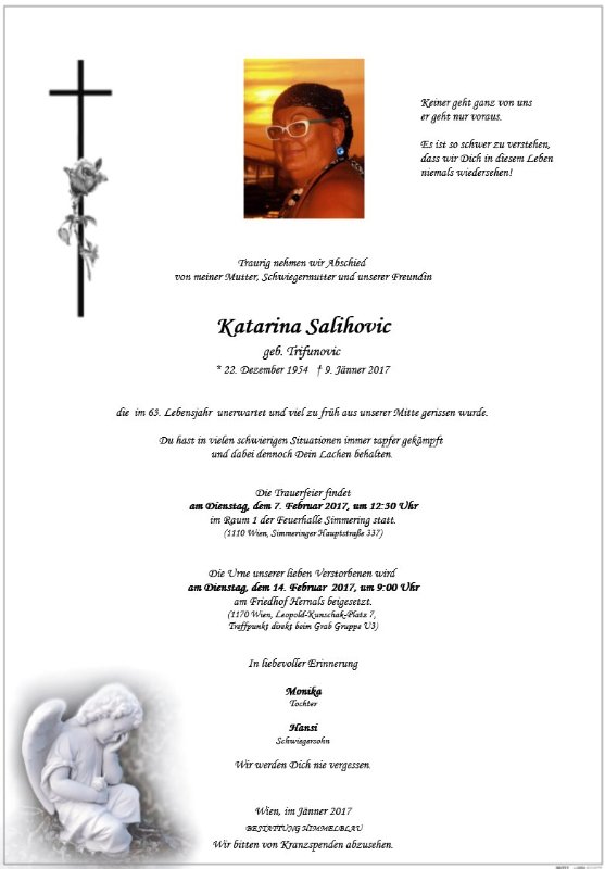 Erinnerungsbild für Katarina Salihovic