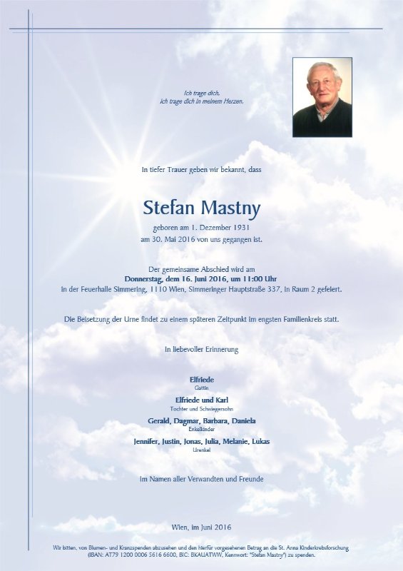 Erinnerungsbild für Stefan Mastny