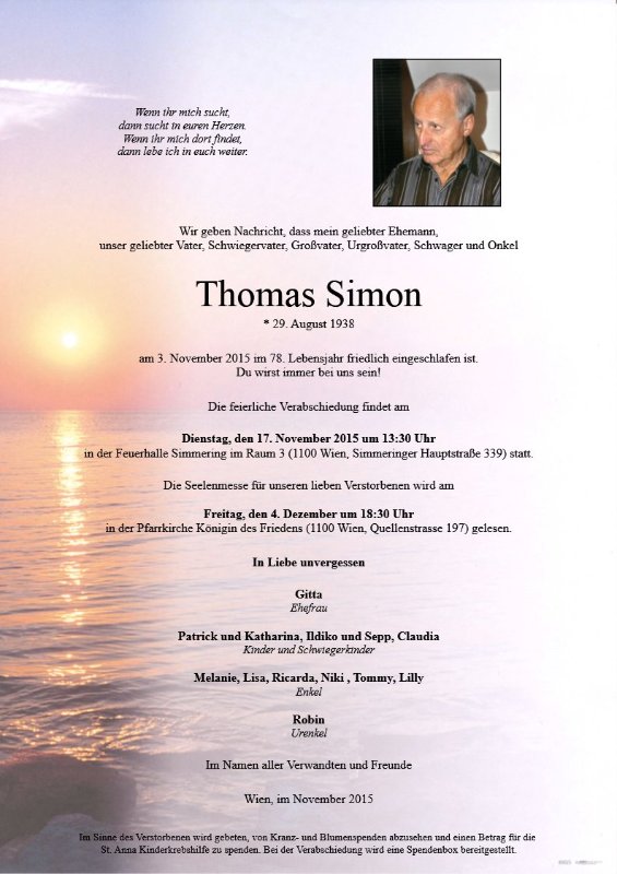 Erinnerungsbild für Thomas Simon